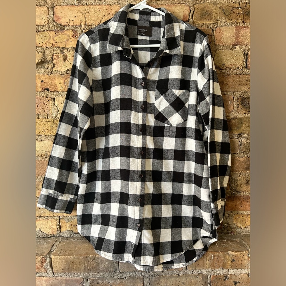 Black and White Flannel
